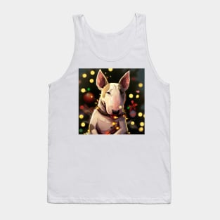 Cute Bull Terrier Drawing Tank Top